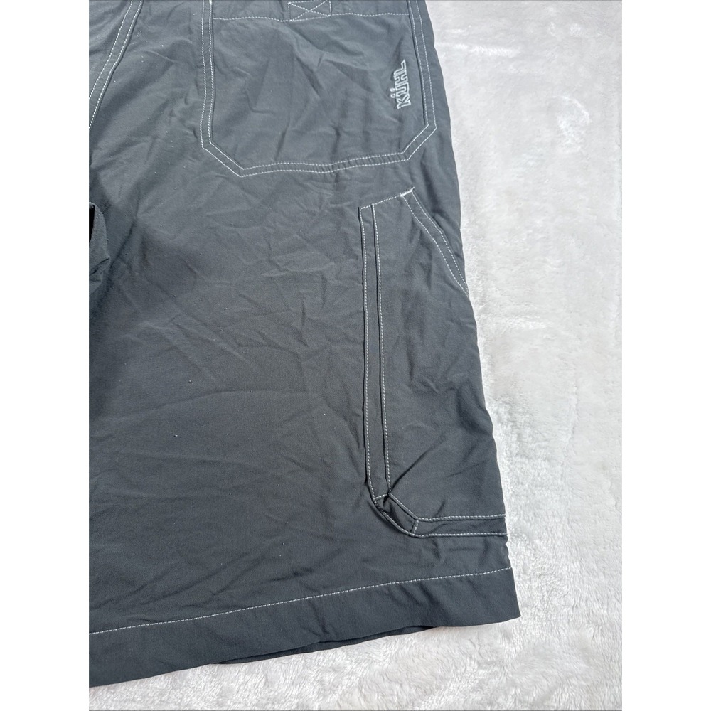 KUHL Born In‎ The Mountains Men's Shorts Size 34 Charcoal Gray - Picture 10 of 11